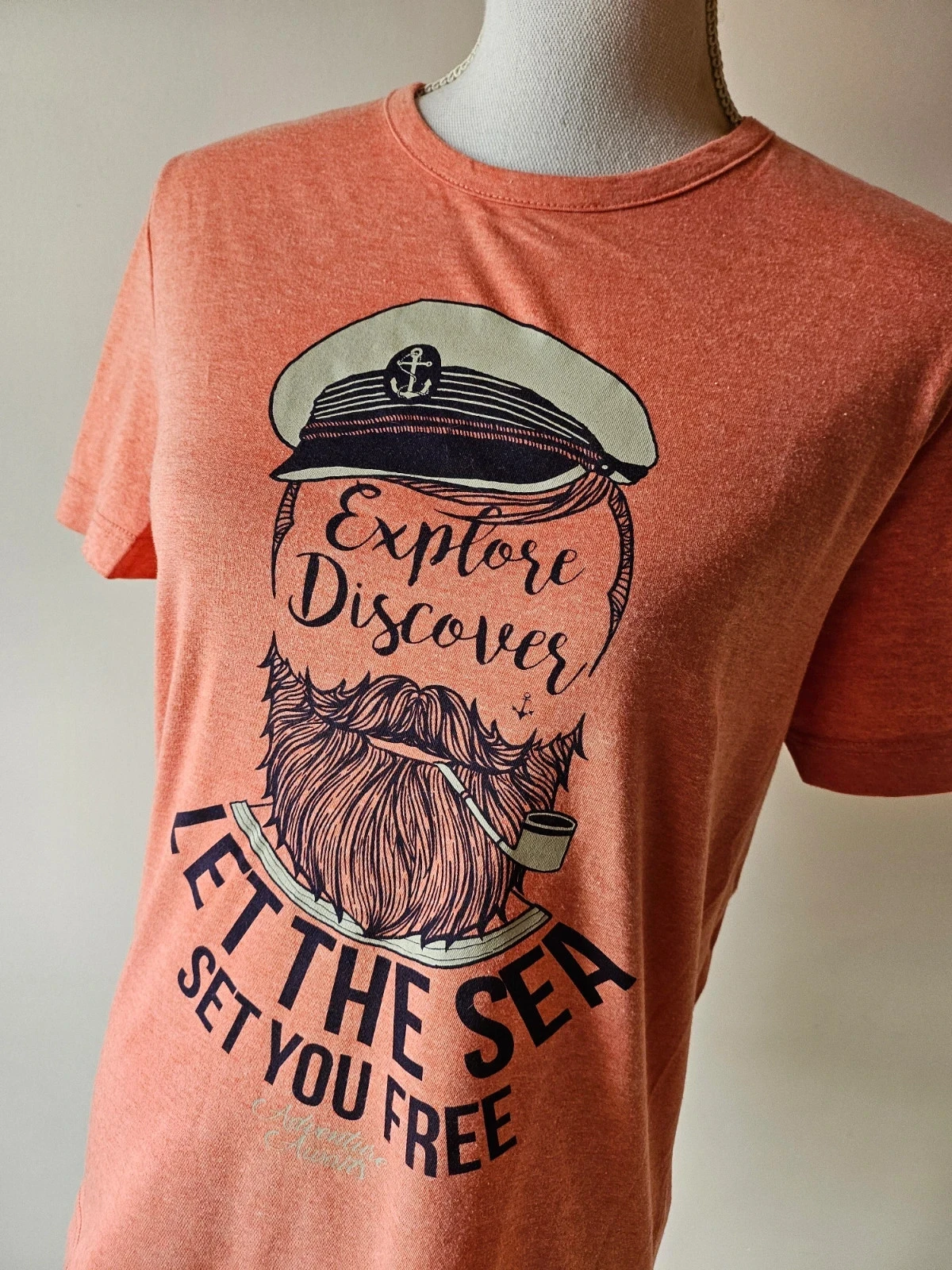 Camiseta laranja Jules marinheiro homem – photo 2